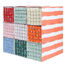 Load image into Gallery viewer, Green Stripe Dinner Candles | 25 Candles | POS Unit |