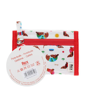 Children's wallet - Sunny Sausage Dog