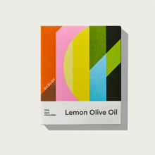 Load image into Gallery viewer, Lemon Olive Oil - Organic 70% dark chocolate bar, 70g