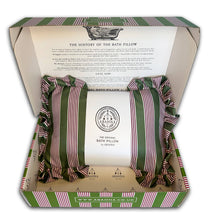 Load image into Gallery viewer, The Original Bath Pillow by Abahna® – Heritage Stripe (Pink)
