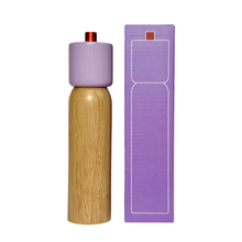 Load image into Gallery viewer, Salt &amp; Pepper Grinder - Lilac &amp; Red: Medium