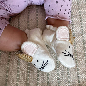Baby Booties - Party Mouse