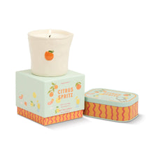 Load image into Gallery viewer, Paddywax Bistro Orange Ceramic Candle - Citrus Spritz