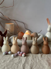 Load image into Gallery viewer, Taupe Bunny Ear Candle