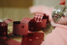 Load image into Gallery viewer, Berry &amp; Blush | Paper Chain Kit Party Decor