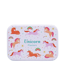 Load image into Gallery viewer, Children's plasters in a tin (30 pcs) - Unicorn