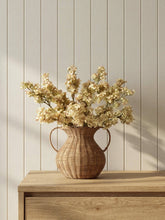 Load image into Gallery viewer, Elara Wooven Rattan Vase