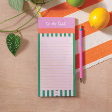 Load image into Gallery viewer, To Do List Pad | Cabana Stripe