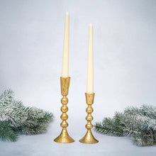 Load image into Gallery viewer, Sona Gold Coloured Candlestick Holder: Medium