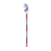Load image into Gallery viewer, Stackable crayon pen - Unicorn