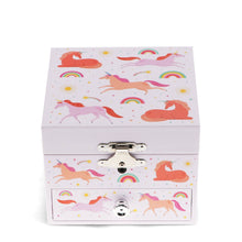 Load image into Gallery viewer, Musical Jewellery Box - Unicorn