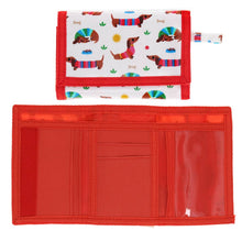 Load image into Gallery viewer, Children&#39;s wallet - Sunny Sausage Dog