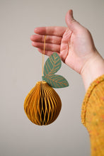 Load image into Gallery viewer, UK/EU: Lemon Honeycomb Ornament