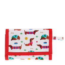 Load image into Gallery viewer, Children&#39;s wallet - Sunny Sausage Dog