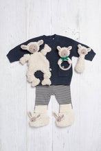 Load image into Gallery viewer, Cotton Knit Baby Slipper Socks: Sheep