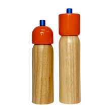 Load image into Gallery viewer, Salt &amp; Pepper Grinder - Orange &amp; Blue: Large