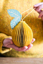 Load image into Gallery viewer, UK/EU: Lemon Honeycomb Ornament