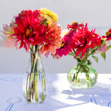 Load image into Gallery viewer, Bon Appetit Clear Glass Bud Vase - 14cm