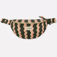 Load image into Gallery viewer, Cotton Quilted Bumbag | Whirly | Fern