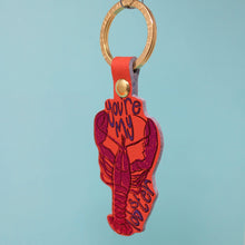 Load image into Gallery viewer, You&#39;re My Lobster Key Fob: Pink