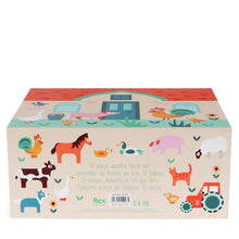 Load image into Gallery viewer, Wooden Farm Playset
