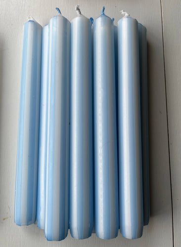 PASTEL PINSTRIPES individual: Baby blue