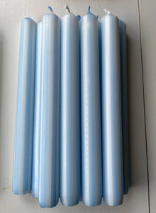 PASTEL PINSTRIPES individual: Baby blue