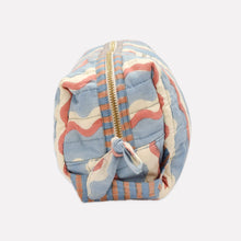 Load image into Gallery viewer, Quilted Wash Bag | Wiggle | Sky