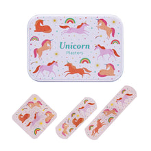 Load image into Gallery viewer, Children's plasters in a tin (30 pcs) - Unicorn