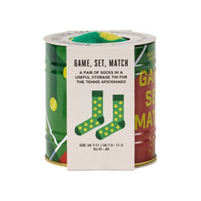 Load image into Gallery viewer, Gentlemen's Hardware Storage Tin &amp; Sock Set - Tennis