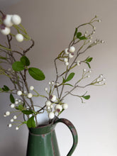 Load image into Gallery viewer, White Winter Berry Spray