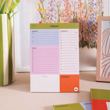 Load image into Gallery viewer, A5 Daily Planner Pad | Block My Life