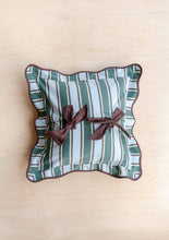 Load image into Gallery viewer, Cotton Cushion Cover in Blue Stripe