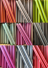 Load image into Gallery viewer, AUTUMN PINSTRIPES INDIVIDUAL : Lilac/deep red