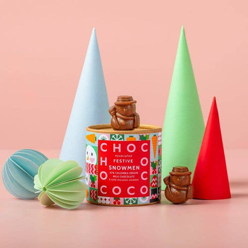 47% Colombia Milk Chocolate Mini Snowmen Tube