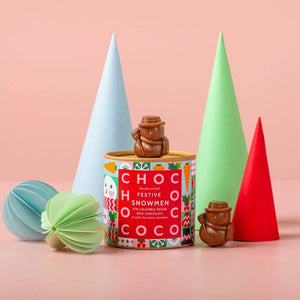 47% Colombia Milk Chocolate Mini Snowmen Tube
