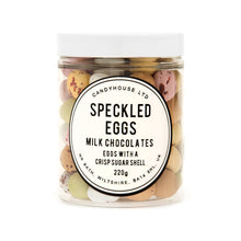 Load image into Gallery viewer, Speckled Eggs in Jam Jar: Round / Silver