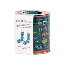 Load image into Gallery viewer, Gentlemen's Hardware Storage Tin &amp; Sock Set - Golf