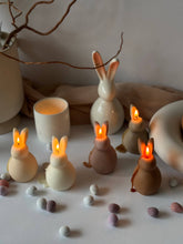 Load image into Gallery viewer, Taupe Bunny Ear Candle