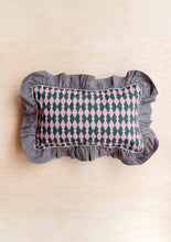 Load image into Gallery viewer, Cotton Cushion Cover in Pink Harlequin