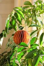 Load image into Gallery viewer, UK/EU: Orange Honeycomb Ornament