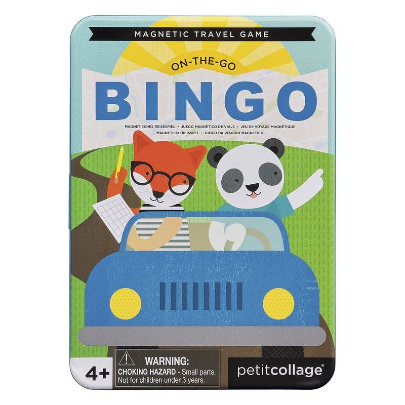 On-the-Go Bingo Magnetic Travel Game