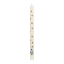 Load image into Gallery viewer, Gold Star Straight Dinner Candles