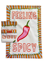 Load image into Gallery viewer, Feeling Spicy Tea Towel