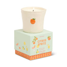 Load image into Gallery viewer, Paddywax Bistro Orange Ceramic Candle - Citrus Spritz