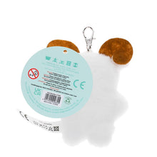 Load image into Gallery viewer, Fluffy keyring bag charm - Yeti