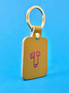 Willy Key Fob: Red