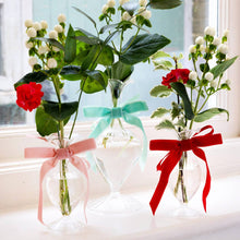 Load image into Gallery viewer, Pink Velvet Bows - 8 Pack