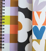 Load image into Gallery viewer, Multi Check A4 Spiral Bound Notebook