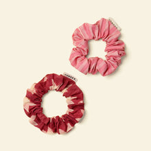 Load image into Gallery viewer, Cotton Mini Scrunchie Duo | Carousel Jam